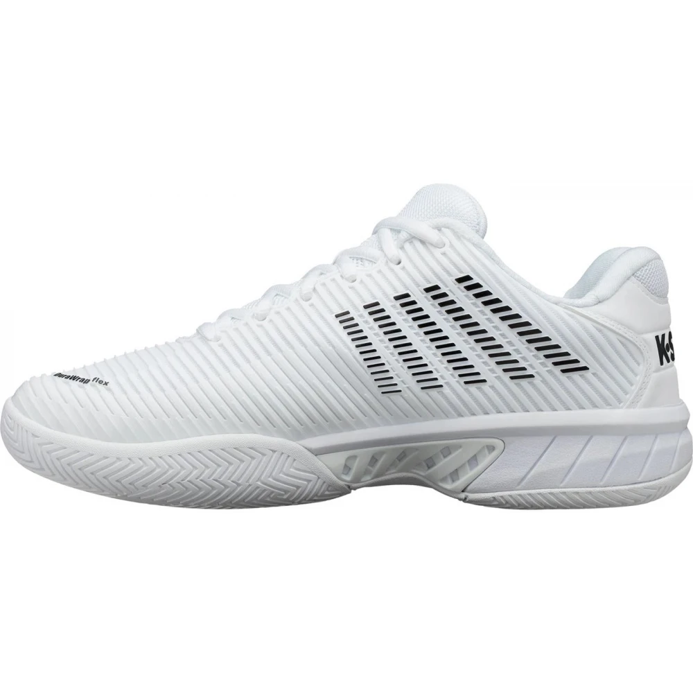 K-Swiss Men’s Hypercourt Express 2 HB Tennis Shoes (White/Black) 2 K-Swiss Men’s Hypercourt Express 2 HB Tennis Shoes (White/Black) - Image 2