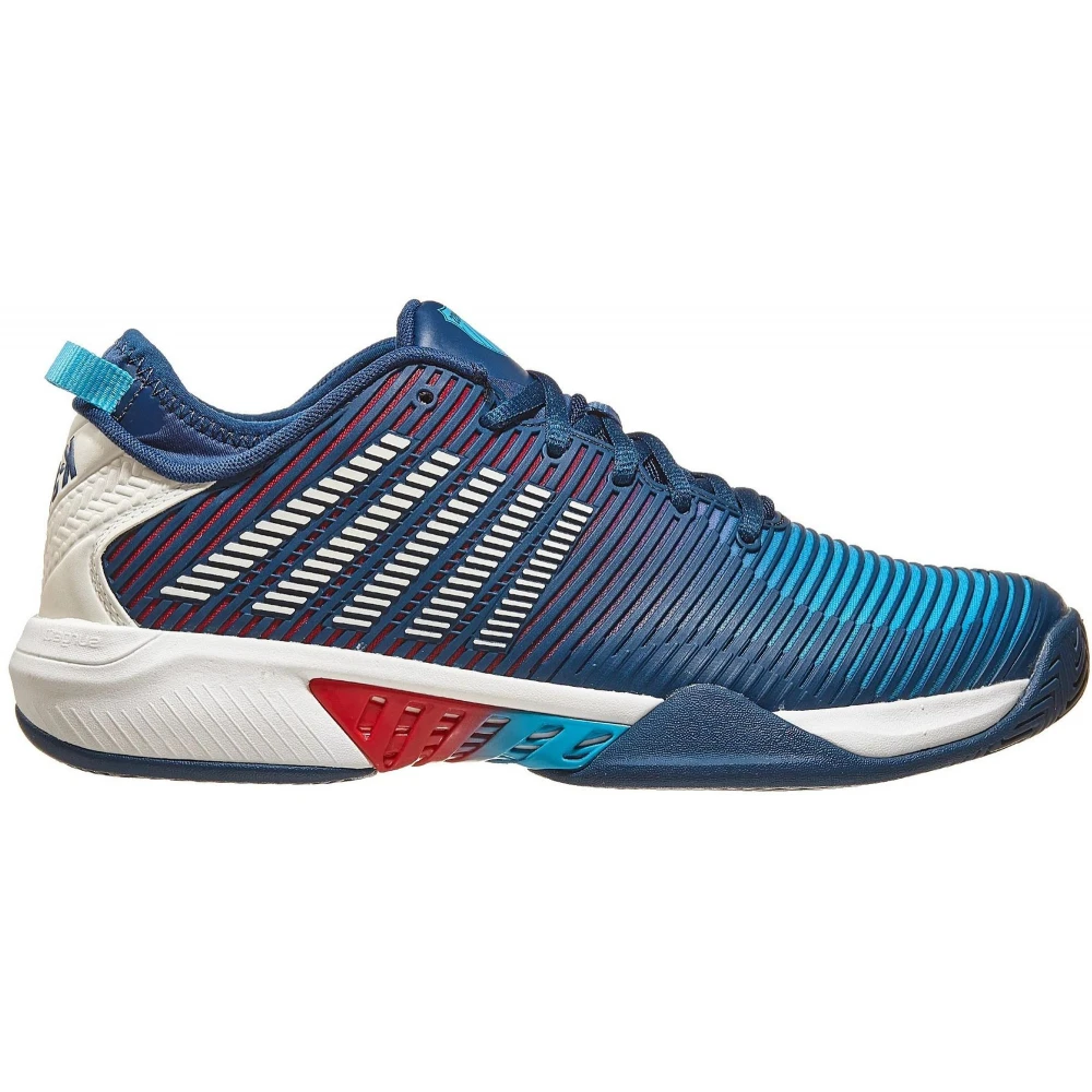 K-Swiss Men’s Hypercourt Supreme Tennis Shoes (Opal/Blanc De Blanc/Lollipop)