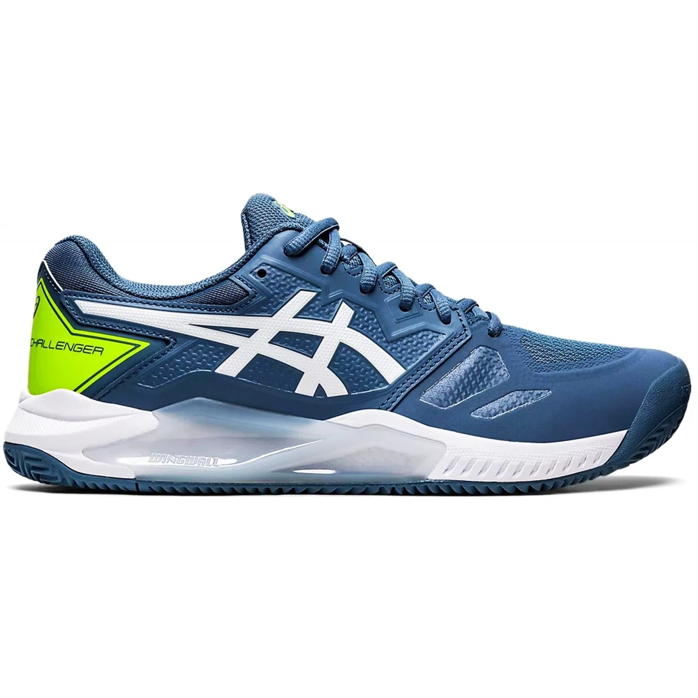 Asics Men’s Gel Challenger 13 Clay Court Tennis Shoes (Steel Blue/White) 1 Asics Men’s Gel Challenger 13 Clay Court Tennis Shoes (Steel Blue/White)