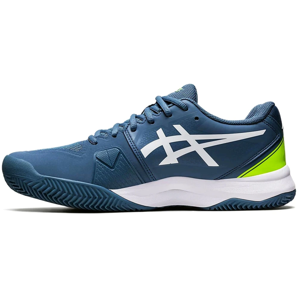 Asics Men’s Gel Challenger 13 Clay Court Tennis Shoes (Steel Blue/White) 2 Asics Men’s Gel Challenger 13 Clay Court Tennis Shoes (Steel Blue/White) - Image 2