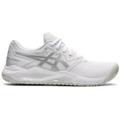 Asics Women’s Gel Challenger 13 Tennis Shoes (White/Pure Silver)