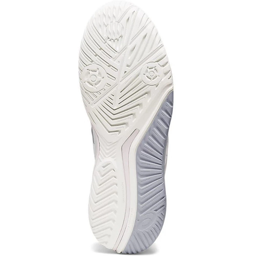 Asics Women’s Gel-Resolution 9 Tennis Shoes (White/Pure Silver) 3 Asics Women’s Gel-Resolution 9 Tennis Shoes (White/Pure Silver) - Image 3