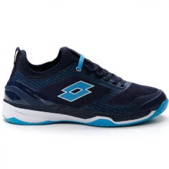 Lotto Men’s Mirage 200 Speed Tennis Shoes (Navy Blue/Blue Ocean/White)