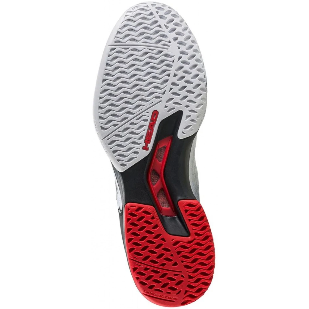 Head Men’s Sprint Pro 3.5 Tennis Shoes (White/Black) - Image 3