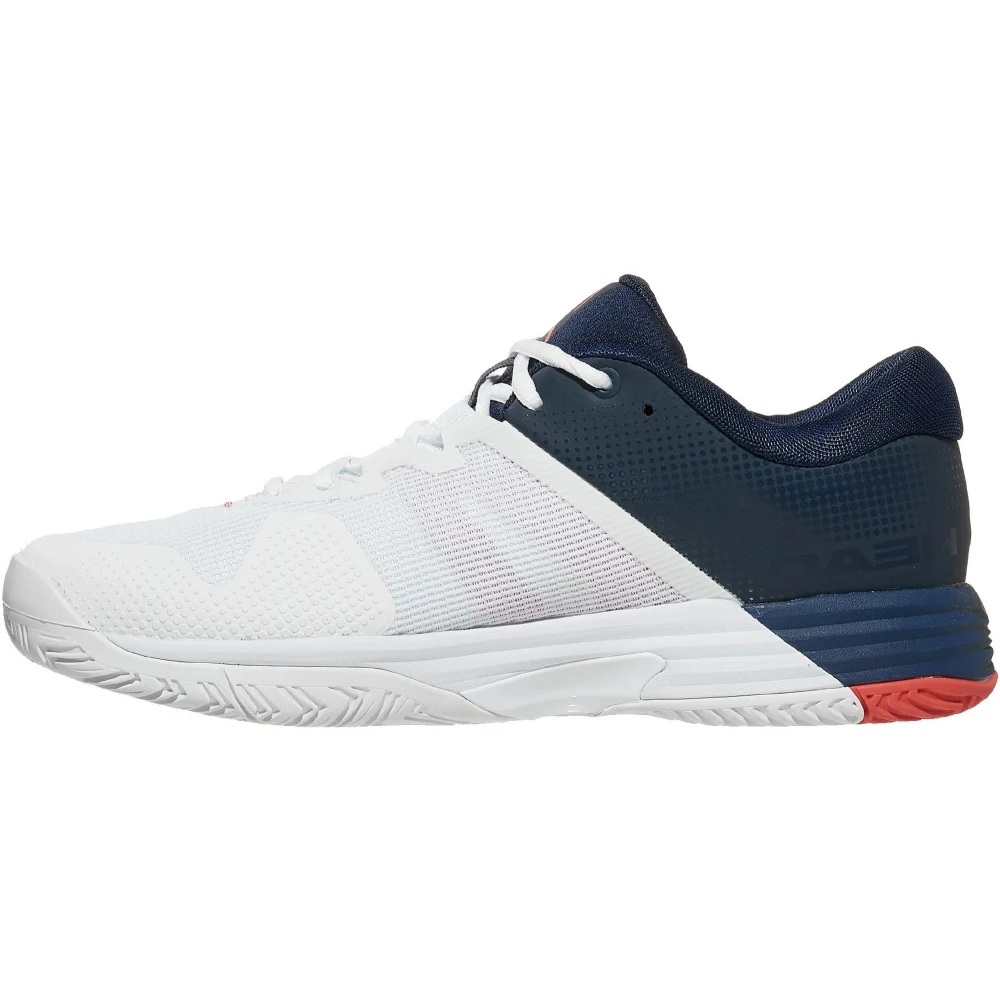 Head Men’s Revolt Evo 2.0 Wide Tennis Shoes (White/Dark Blue) 2 Head Men’s Revolt Evo 2.0 Wide Tennis Shoes (White/Dark Blue) - Image 2