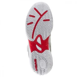 Head Kid’s Sprint 3.0 Velcro Padel Shoes (White/Red) -Tennis Equip Store 275222.PADEL head sprint velcro 3 0 kids padel shoes white red sole 1000 1000