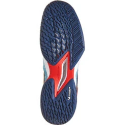 Babolat Men’s Jet Mach 3 All Court Tennis Shoes (White/Estate Blue) -Tennis Equip Store 30F22629 1005 Babolat Mens Jet Mach 3 All Court Tennis Shoes WhiteEstate Blue c 1000 1000