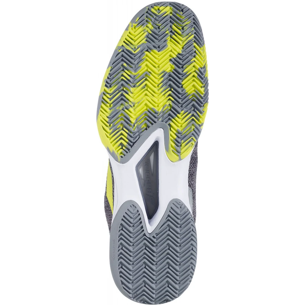 Babolat Men’s Jet Tere Clay Court Tennis Shoes (Grey/Aero) - Image 3