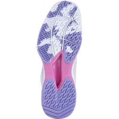 Babolat Women’s Jet Tere All Court Tennis Shoes (White/Lavender) -Tennis Equip Store 31S23651 1074 Babolat Womens Jet Tere All Court Tennis Shoes WhiteLavender c 1000 1000