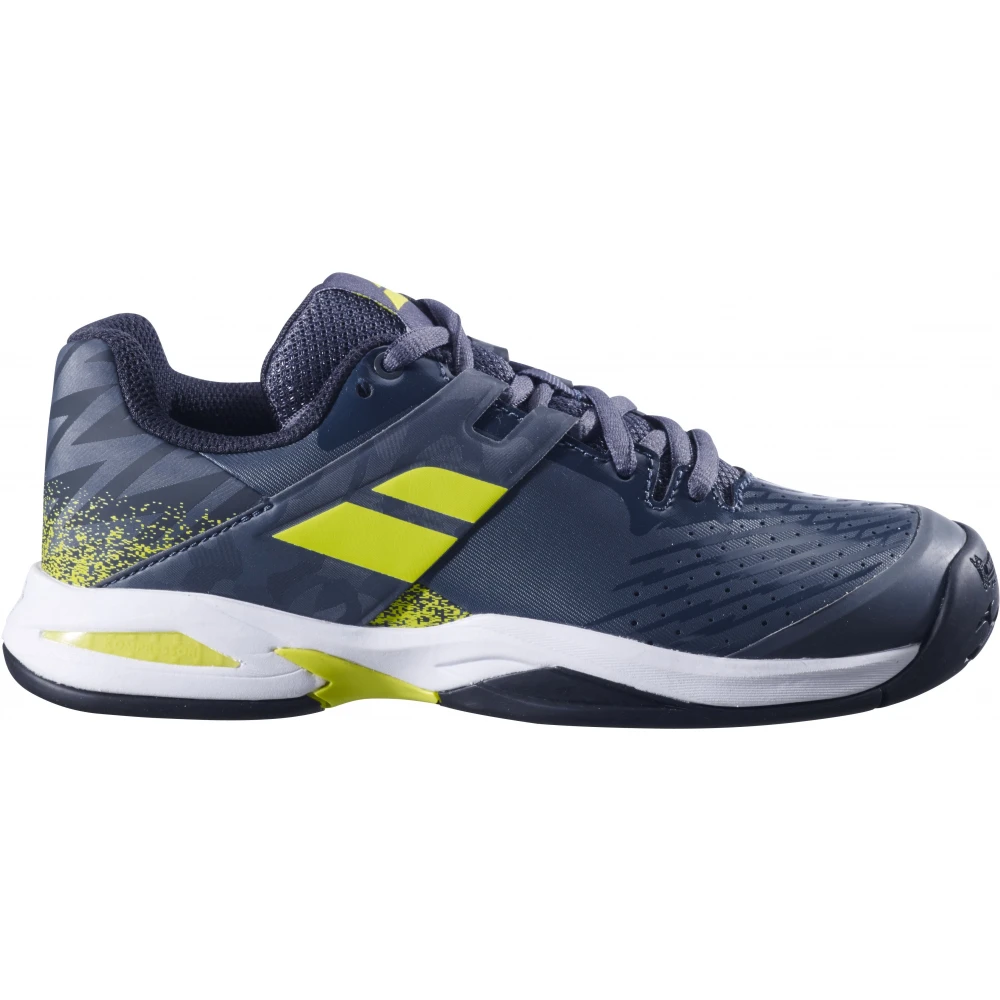 Babolat Junior Boys Propulse All Court Tennis Shoe (Grey/Aero) 1 Babolat Junior Boys Propulse All Court Tennis Shoe (Grey/Aero)