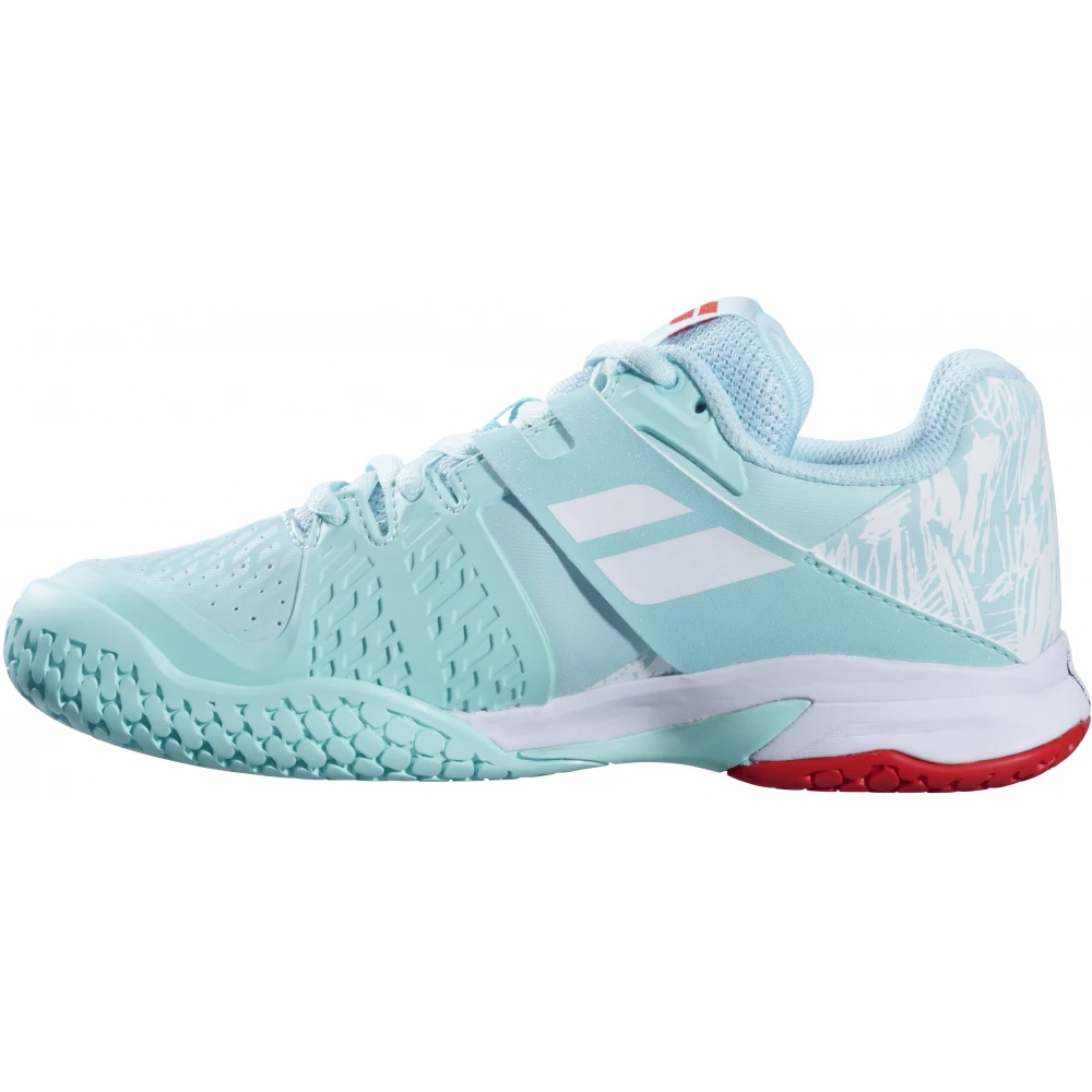 Babolat Junior Girls Propulse All Court Tennis Shoe (Yucca/White) 2 Babolat Junior Girls Propulse All Court Tennis Shoe (Yucca/White) - Image 2