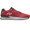 Yonex Men’s Power Cushion Eclipsion 4 Tennis Shoes (White/Red)