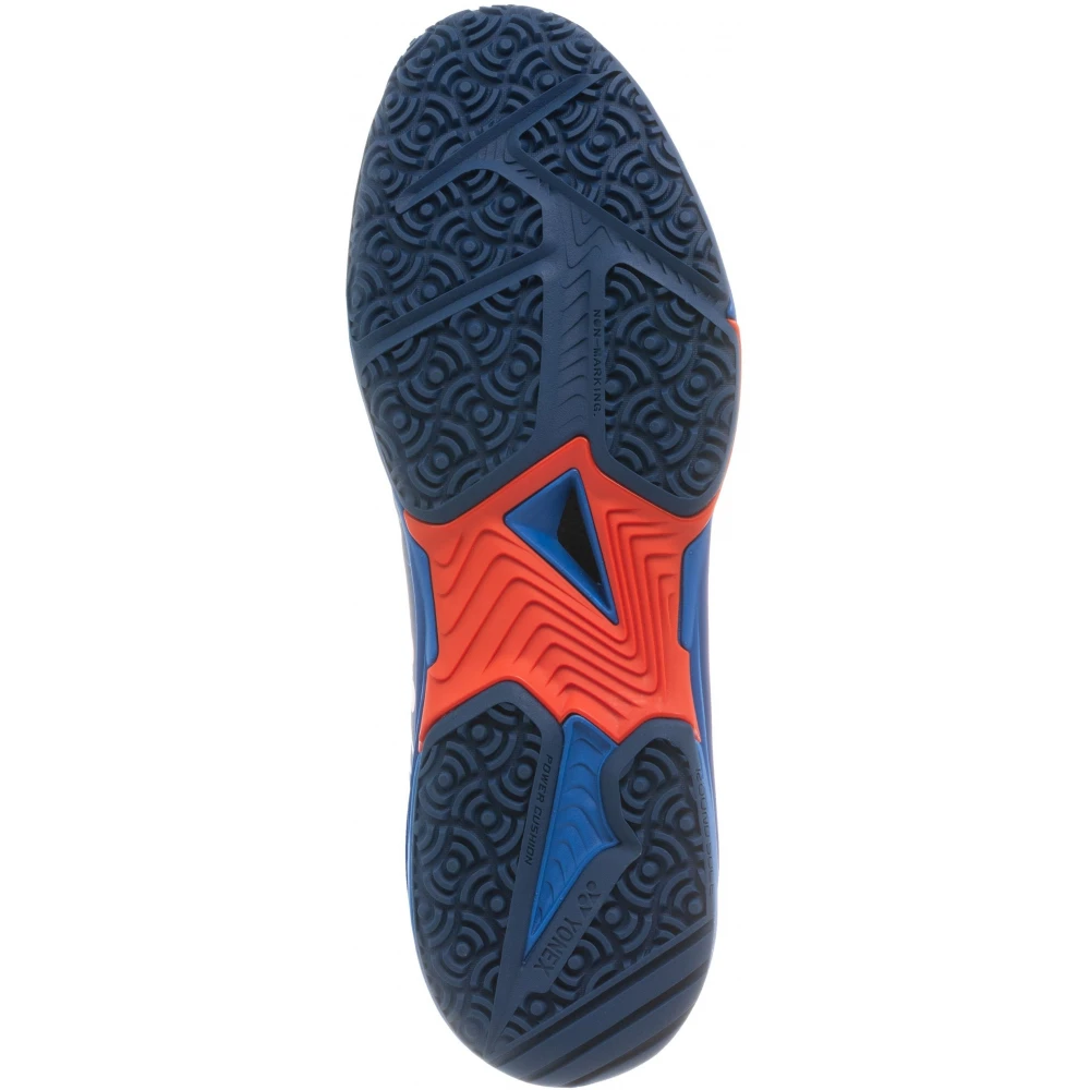 Yonex Men’s Power Cushion Sonicage 3 Clay Court Tennis Shoes (Navy/Red) 3 Yonex Men’s Power Cushion Sonicage 3 Clay Court Tennis Shoes (Navy/Red) - Image 3