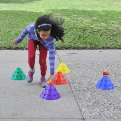 Wave Cones For Tennis Court Drill Practice (Set Of 12) 5 Wave Cones For Tennis Court Drill Practice (Set Of 12) -Tennis Equip Store TAWC12 Waves Cones Set of 12 Model 1000 1000