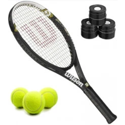 Wilson Hyper Hammer 5.3 Tennis Racquet Bundled W 3 Overgrips And 3 Tennis Balls