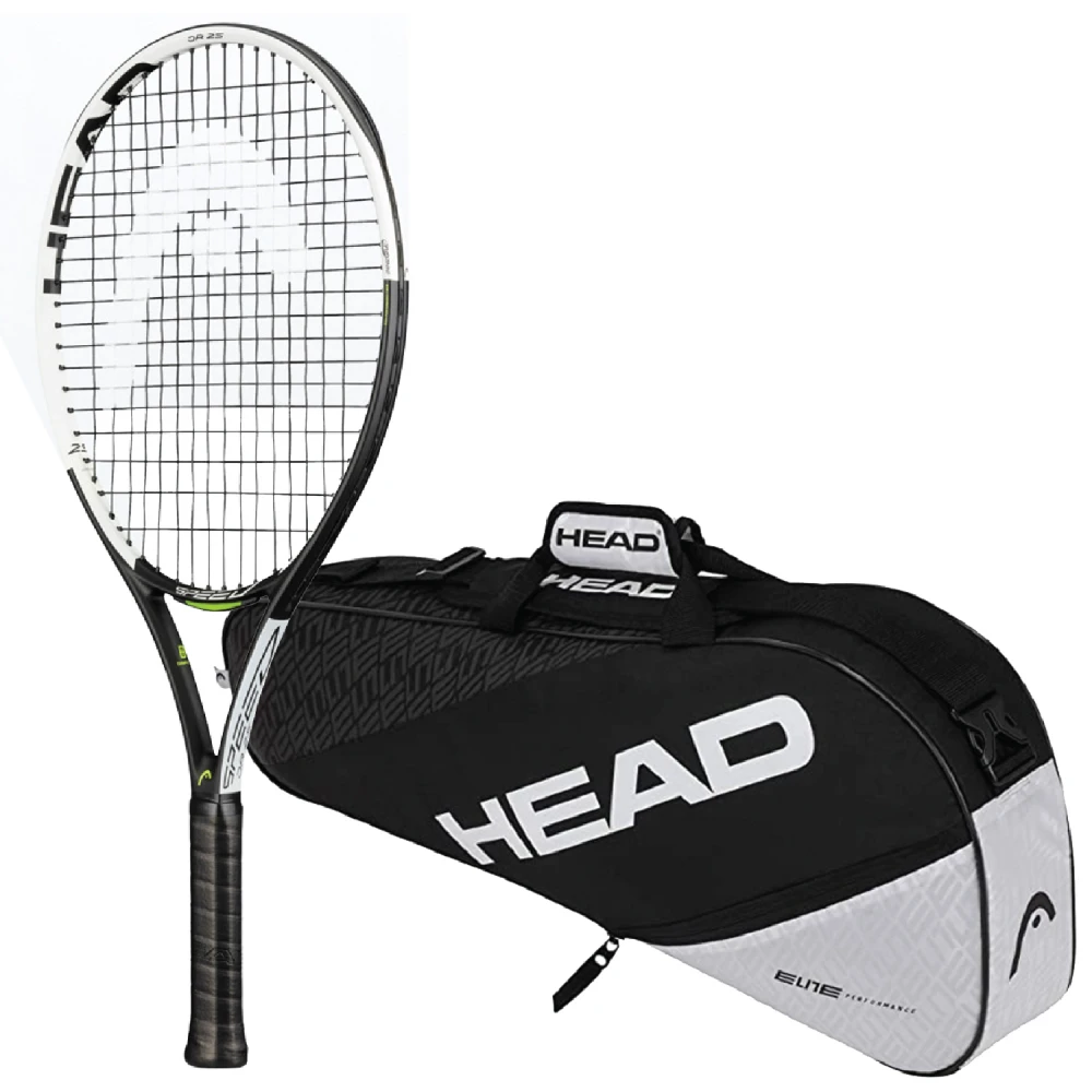 Head Junior IG Speed Tennis Racquet Bundled With Head Elite 3R Pro Tennis Bag 1 Head Junior IG Speed Tennis Racquet Bundled With Head Elite 3R Pro Tennis Bag