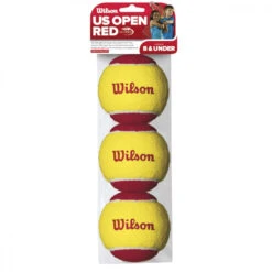 Wilson US Open Junior Tennis Racquet, Red Felt Tennis Balls -Tennis Equip Store wrt13 61062 us open red tournament transition tennis balls 1000 1000